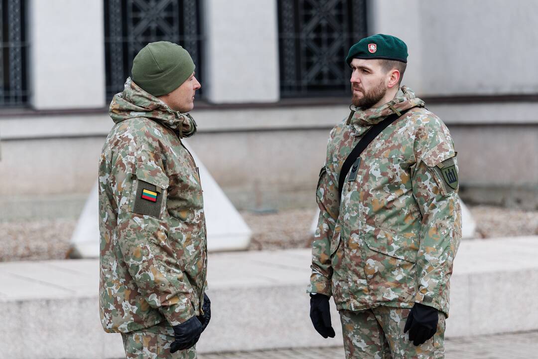  Karo komendantūrų valdybos įkūrimo ceremonija 