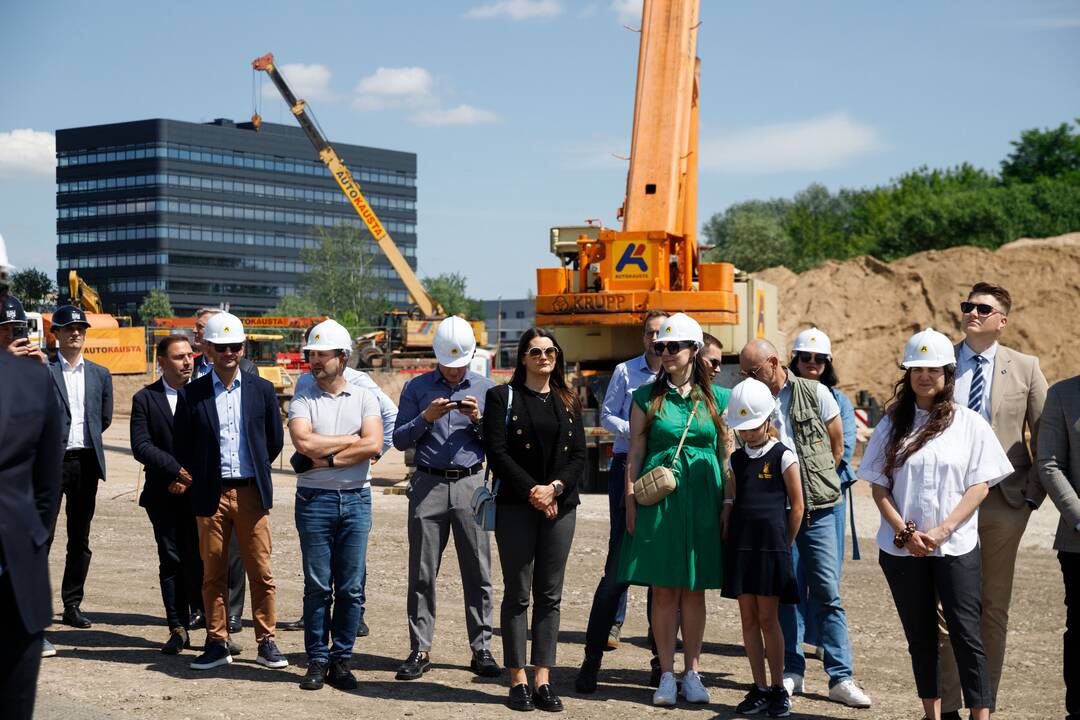Įkasta Kėdainių tilto kapsulė