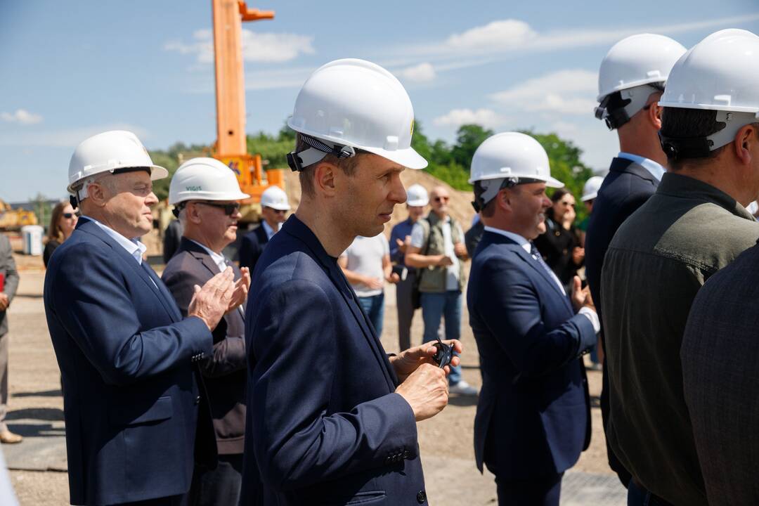 Įkasta Kėdainių tilto kapsulė