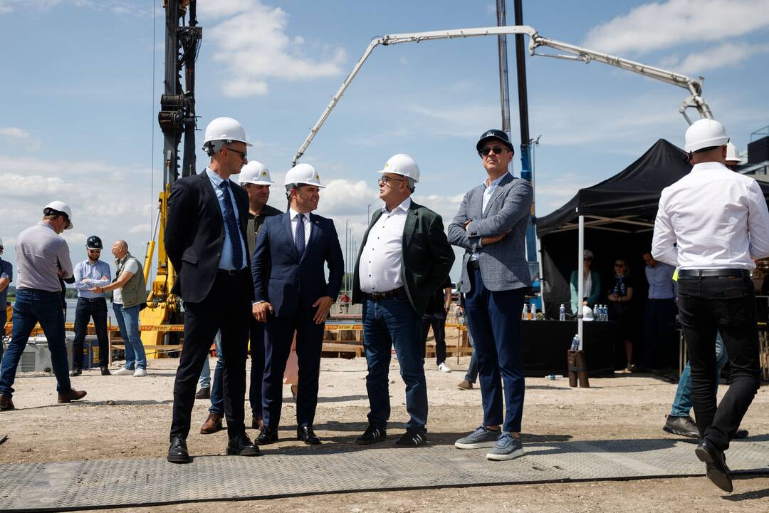 Įkasta Kėdainių tilto kapsulė