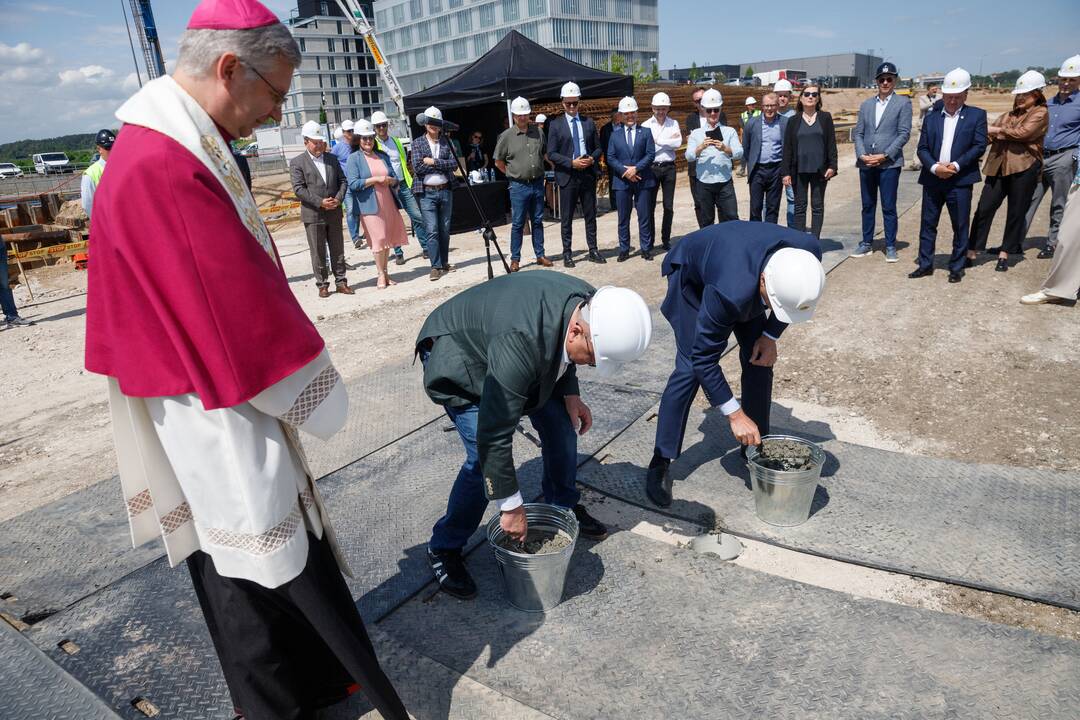 Įkasta Kėdainių tilto kapsulė