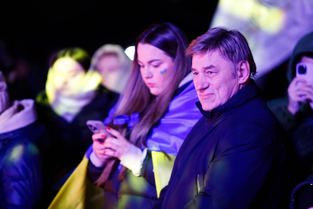 „Laisvė šviečia. Radarom, Kaunas“ kauniečius subūrė Vienybės aikštėje
