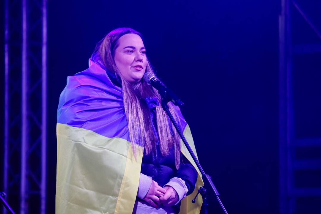 „Laisvė šviečia. Radarom, Kaunas“ kauniečius subūrė Vienybės aikštėje