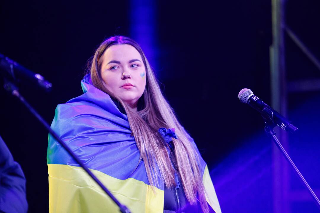 „Laisvė šviečia. Radarom, Kaunas“ kauniečius subūrė Vienybės aikštėje