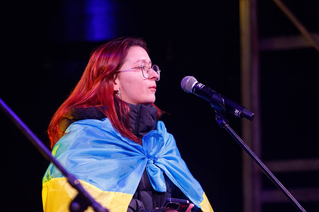 „Laisvė šviečia. Radarom, Kaunas“ kauniečius subūrė Vienybės aikštėje