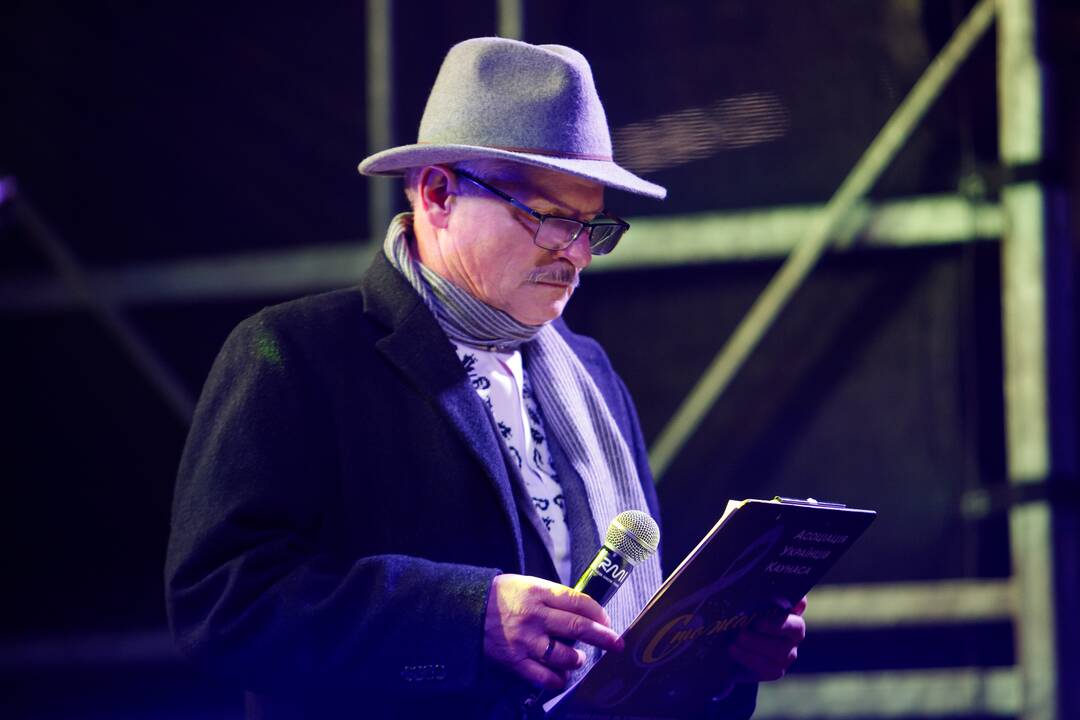 „Laisvė šviečia. Radarom, Kaunas“ kauniečius subūrė Vienybės aikštėje