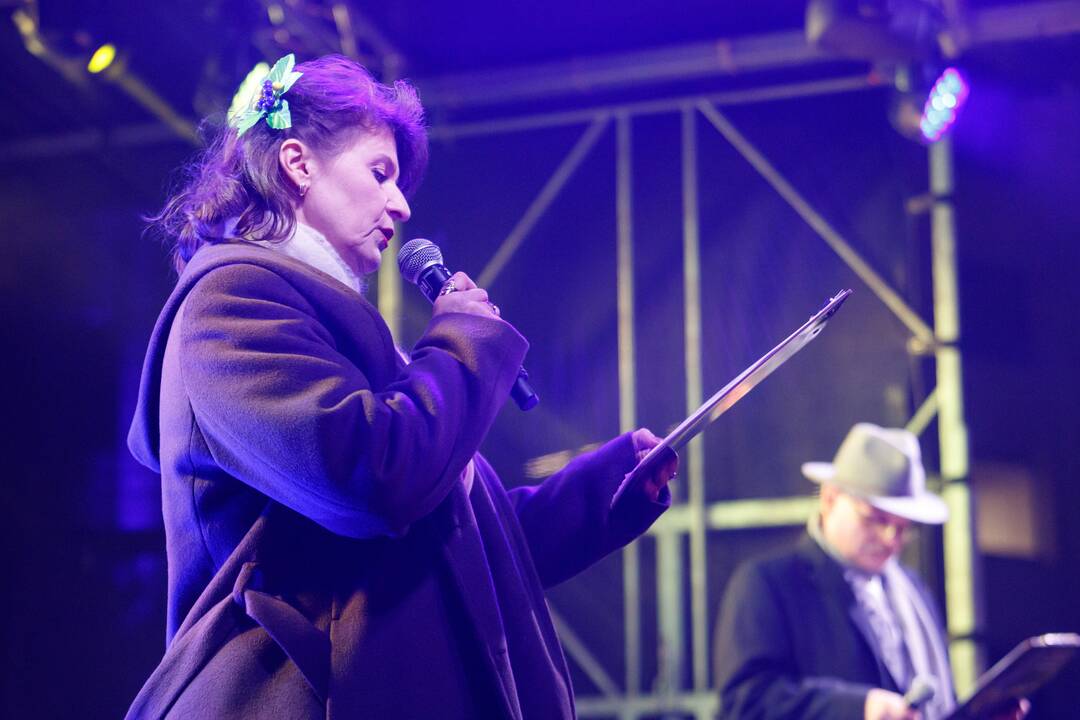 „Laisvė šviečia. Radarom, Kaunas“ kauniečius subūrė Vienybės aikštėje