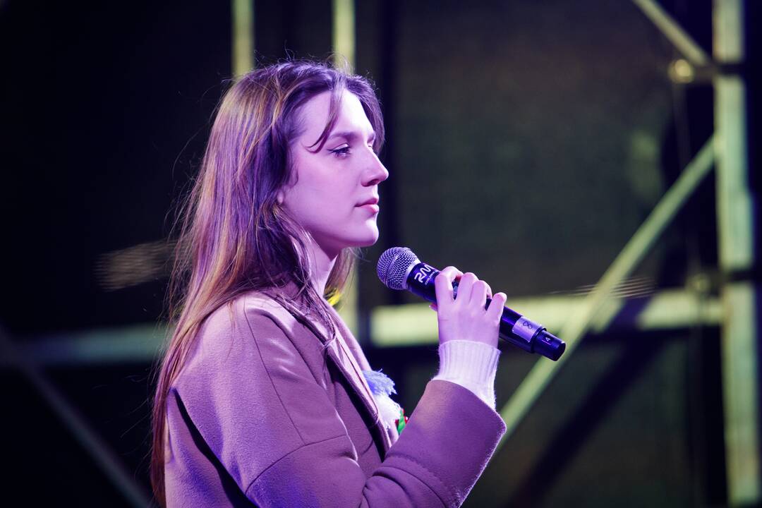 „Laisvė šviečia. Radarom, Kaunas“ kauniečius subūrė Vienybės aikštėje
