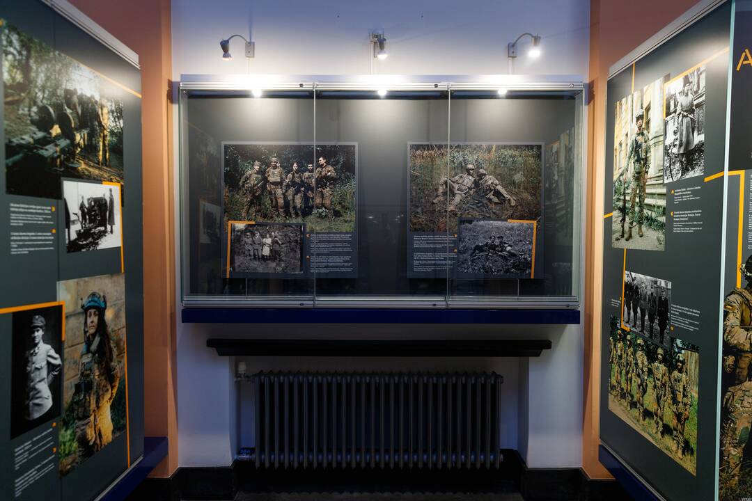 Ukrainos laisvės kovų fotoparoda Karo muziejuje
