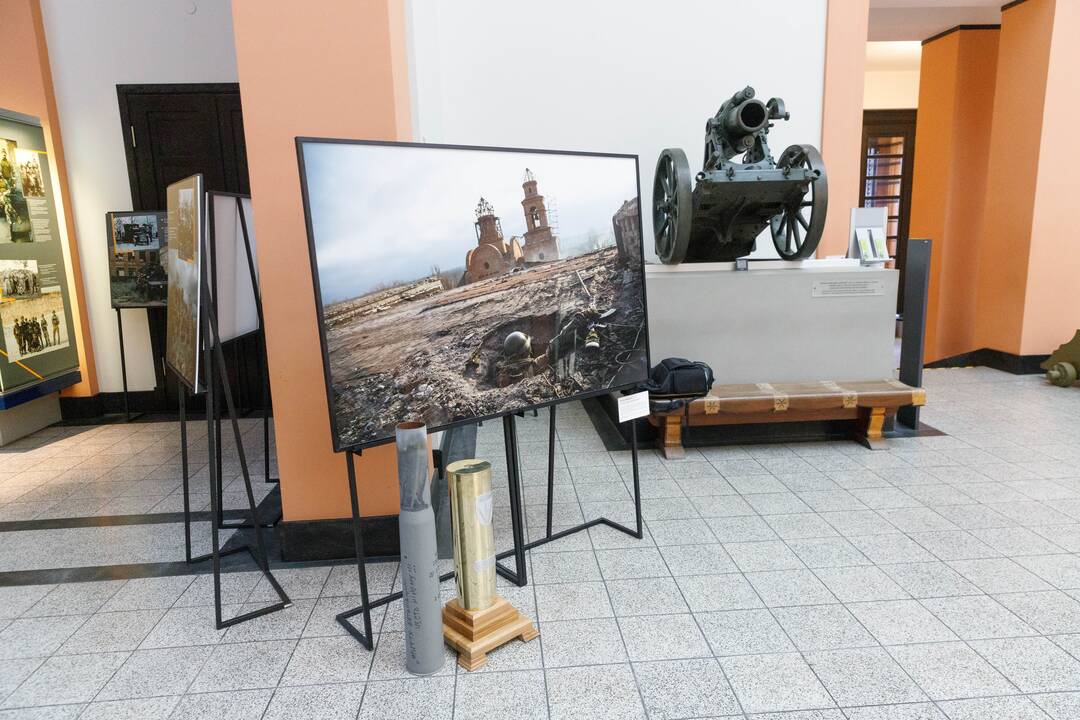 Ukrainos laisvės kovų fotoparoda Karo muziejuje