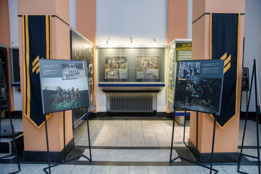 Ukrainos laisvės kovų fotoparoda Karo muziejuje