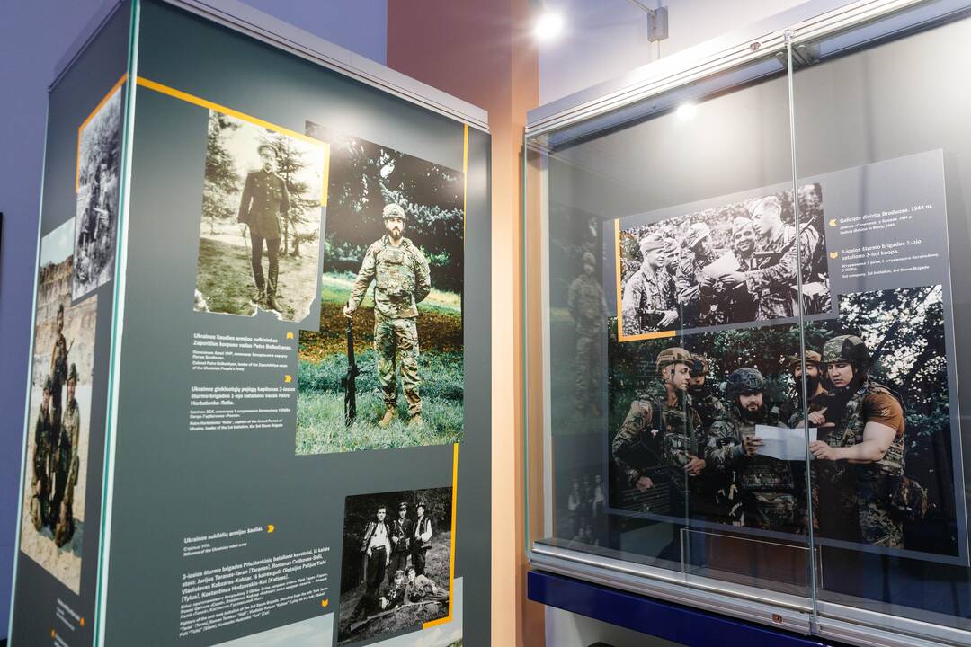 Ukrainos laisvės kovų fotoparoda Karo muziejuje