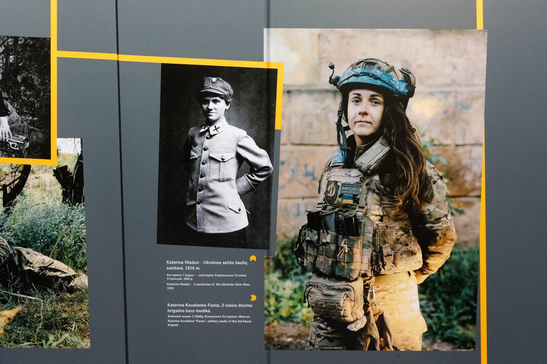 Ukrainos laisvės kovų fotoparoda Karo muziejuje