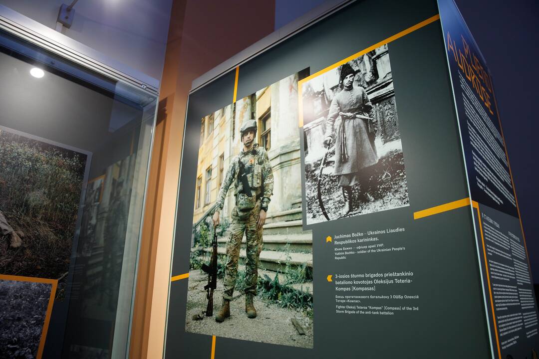 Ukrainos laisvės kovų fotoparoda Karo muziejuje