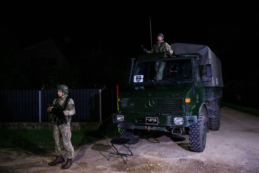 Per pratybas Kaune įvesta komendanto valanda