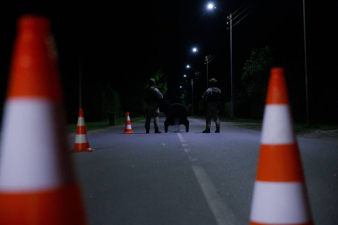 Per pratybas Kaune įvesta komendanto valanda