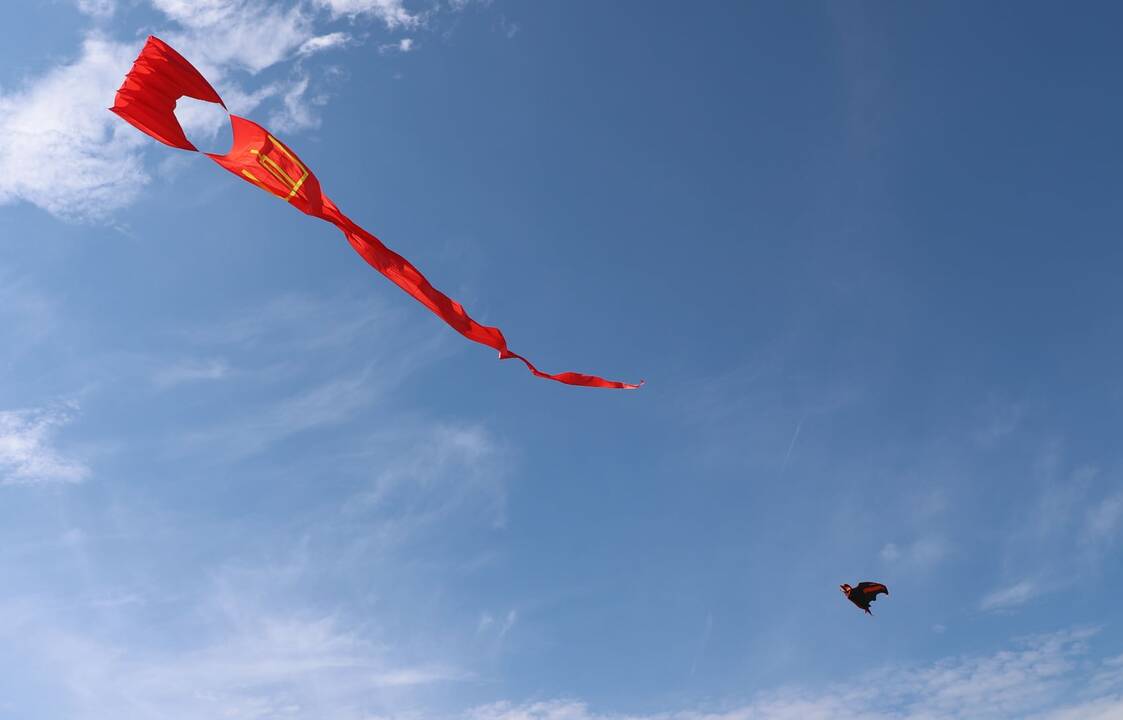 Zapyškio aitvarų festivalis „Tarp dangaus ir žemės“
