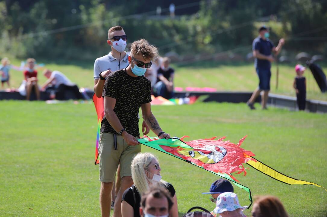 Zapyškio aitvarų festivalis „Tarp dangaus ir žemės“