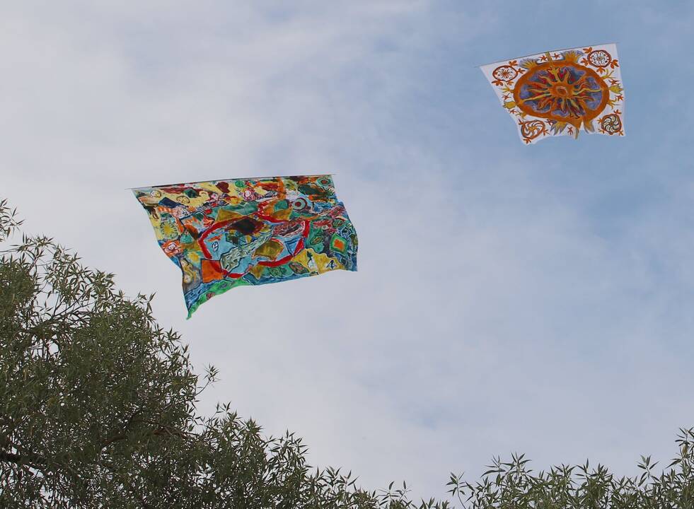 Zapyškio aitvarų festivalis „Tarp dangaus ir žemės“
