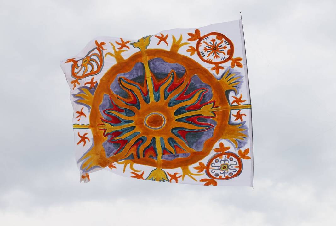 Zapyškio aitvarų festivalis „Tarp dangaus ir žemės“