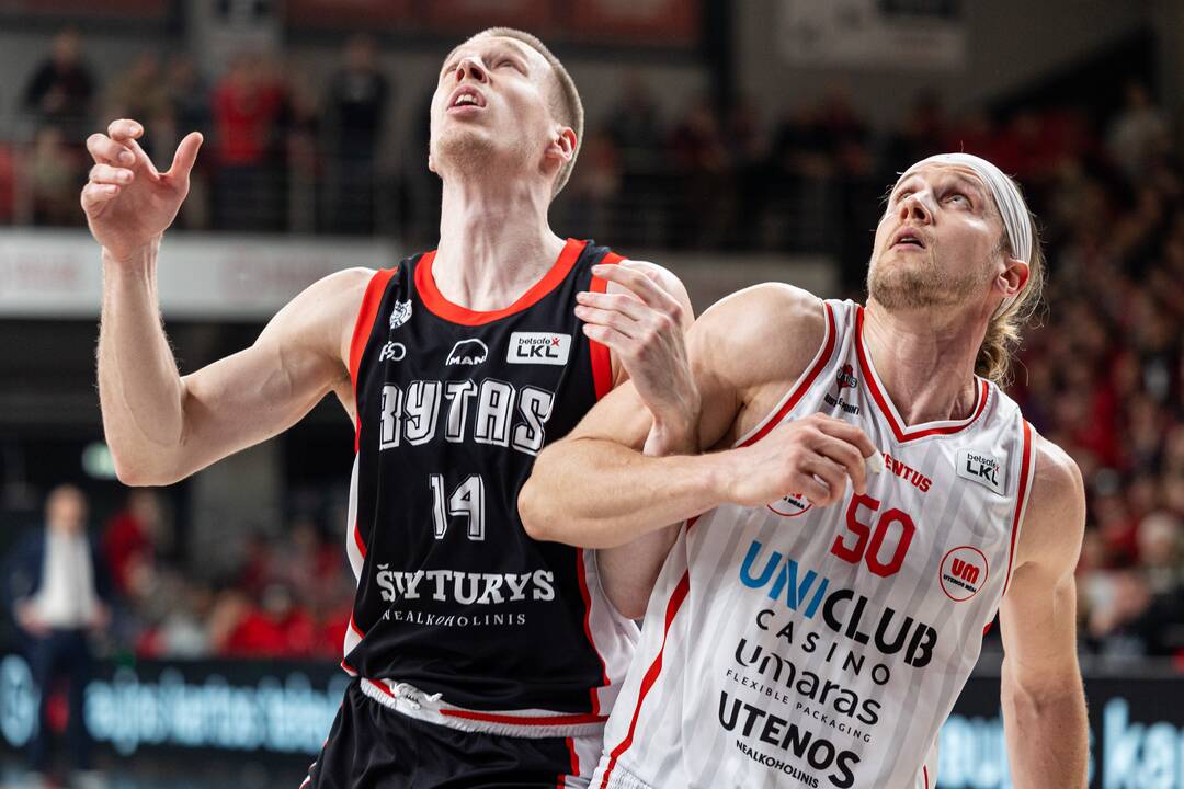 KMT: Vilniaus „Rytas“ - Utenos „Uniclub Casino-Juventus“