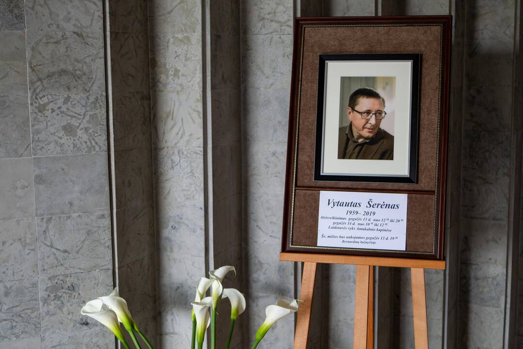 Atsisveikinimas su V. Šerėnu