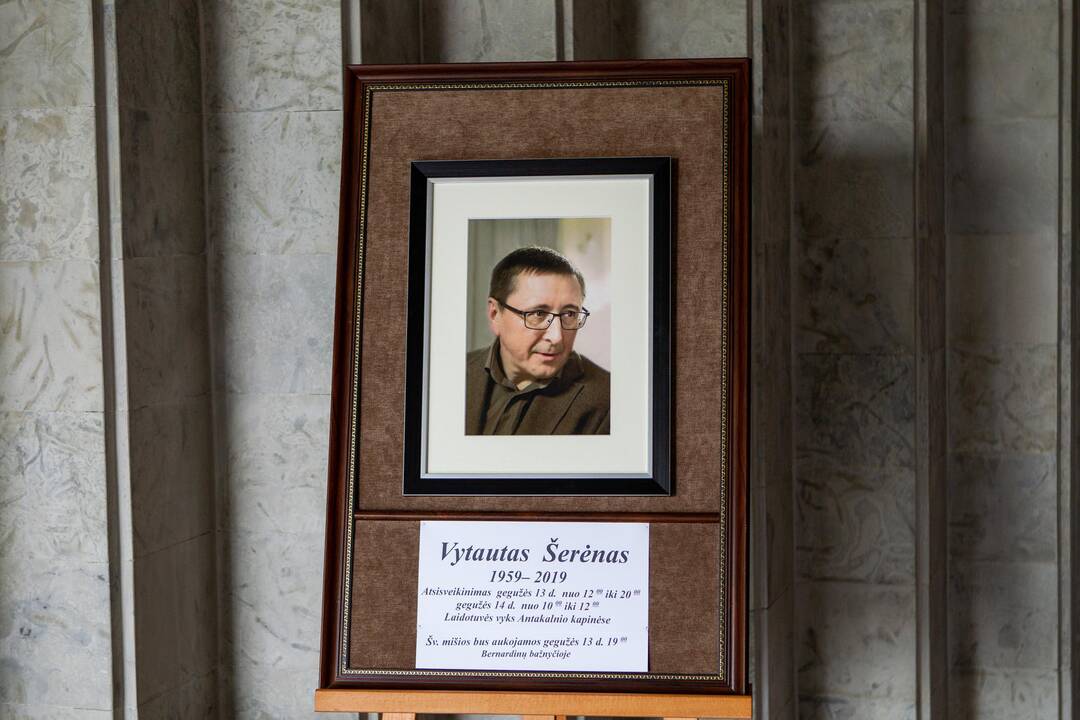 Atsisveikinimas su V. Šerėnu