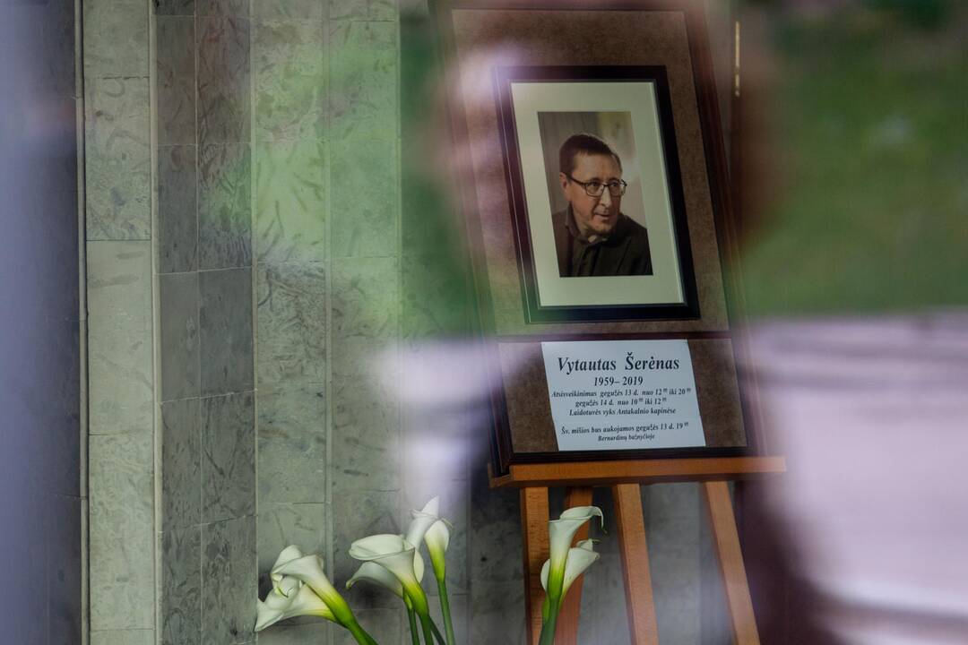 Atsisveikinimas su V. Šerėnu
