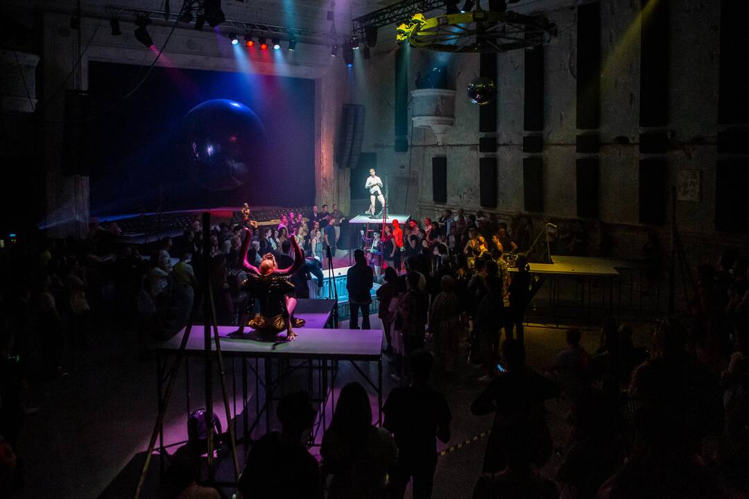 Režisieriaus M. Gośniowskio-Gąsiu performansas