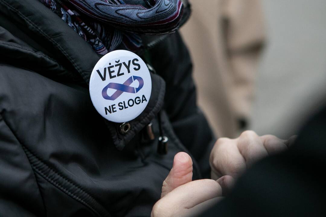 Mitingas „Vėžys ne sloga“