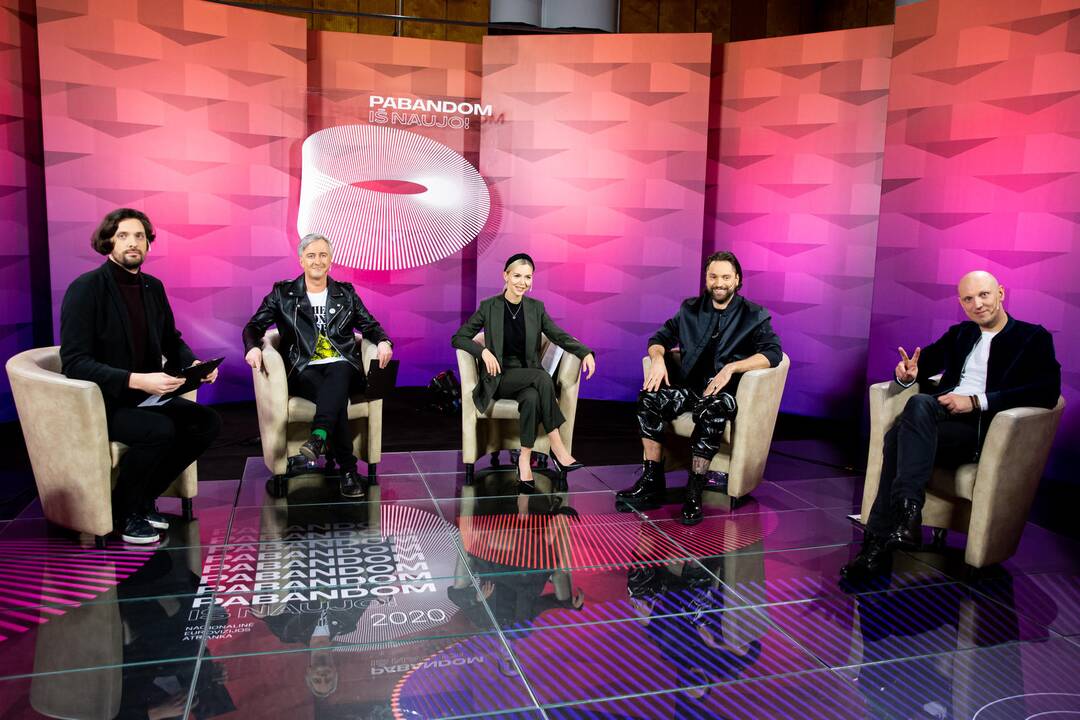 Trečiosios „Eurovizijos“ nacionalinės atrankos filmavimas