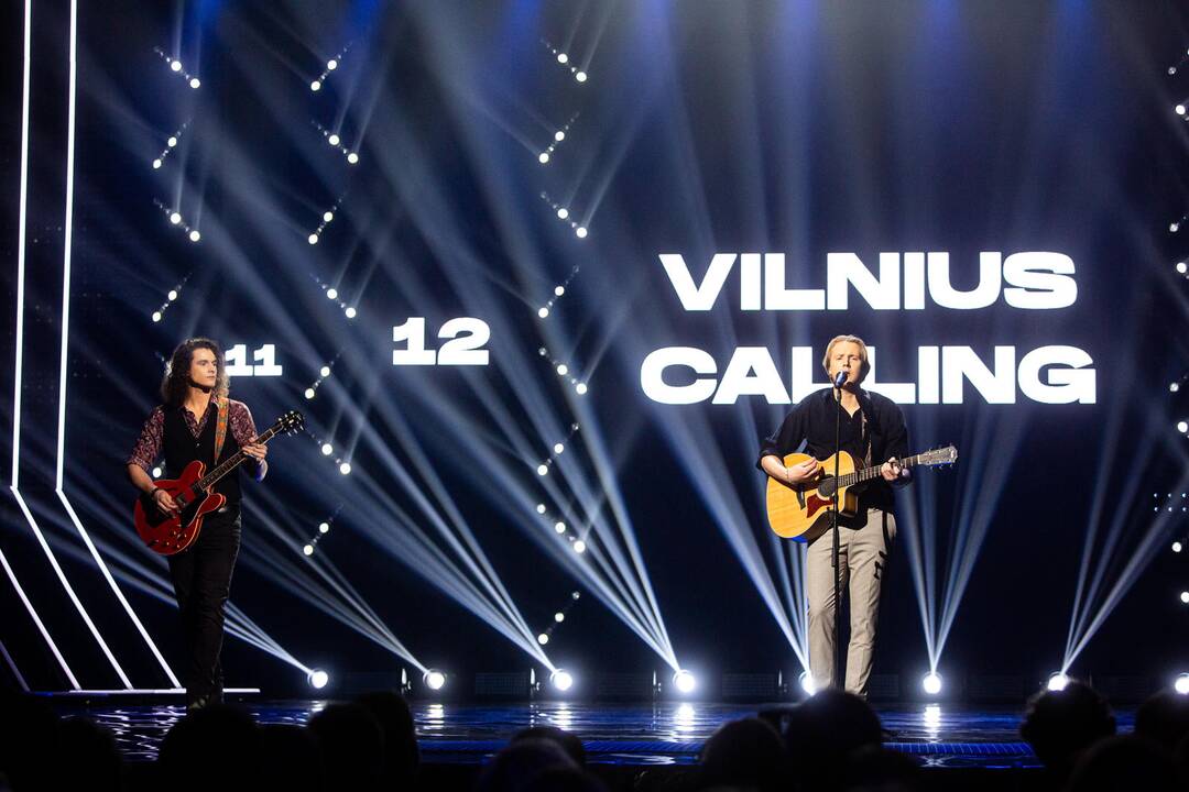 Trečiosios „Eurovizijos“ nacionalinės atrankos filmavimas