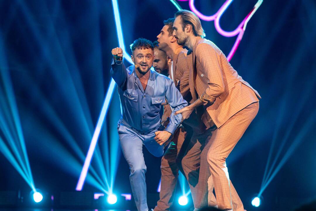Trečiosios „Eurovizijos“ nacionalinės atrankos filmavimas