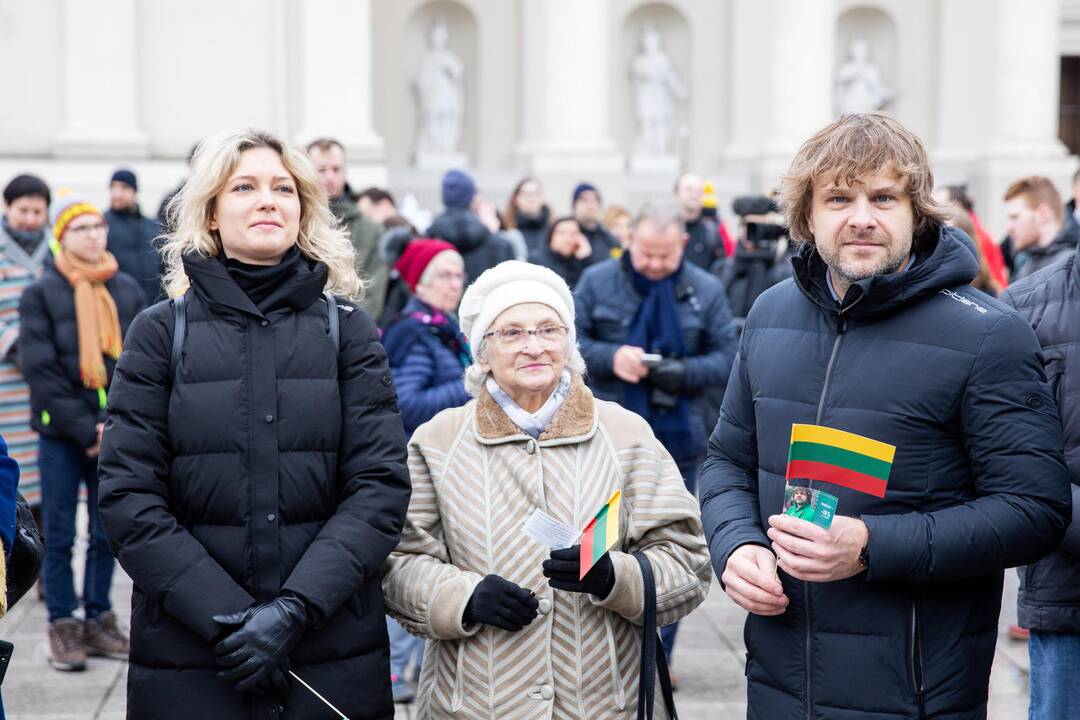 Rekordinis iš žmonių sudarytas Vytis