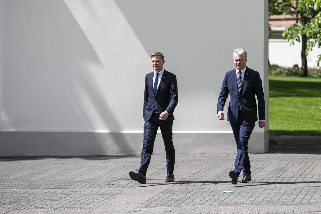 G. Nausėda ir R. Šimašius pristatė iniciatyvą „Vilnius atviras kultūrai“