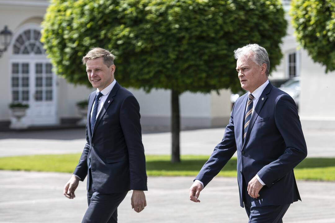 G. Nausėda ir R. Šimašius pristatė iniciatyvą „Vilnius atviras kultūrai“
