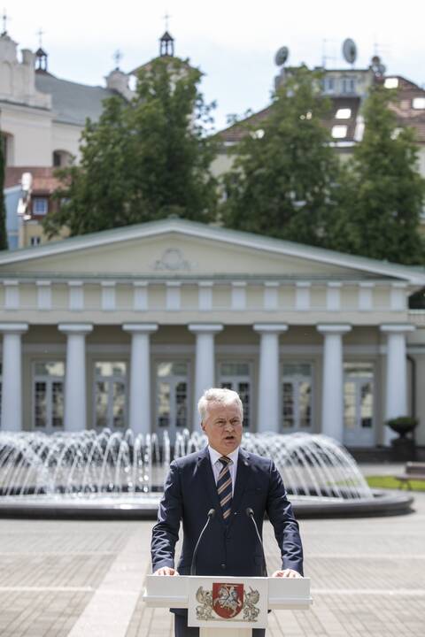 G. Nausėda ir R. Šimašius pristatė iniciatyvą „Vilnius atviras kultūrai“