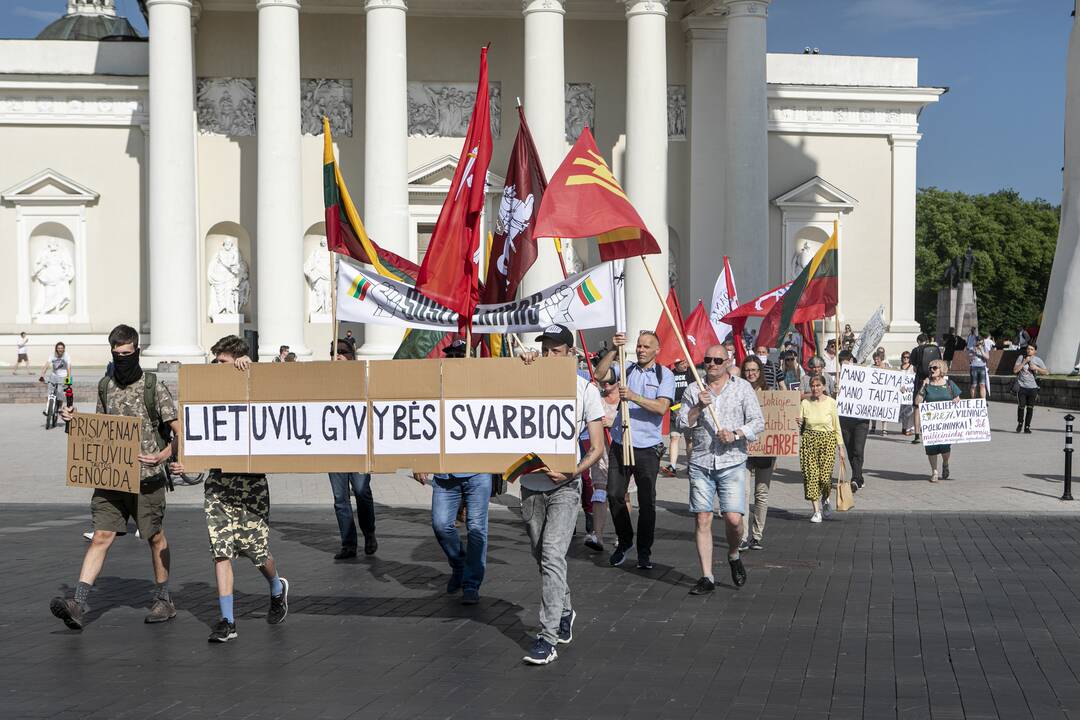 Eitynės „Lietuvių gyvybės svarbios“