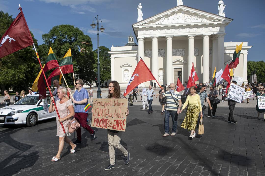 Eitynės „Lietuvių gyvybės svarbios“