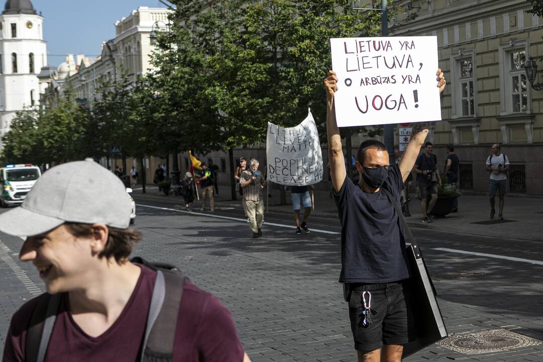 Eitynės „Lietuvių gyvybės svarbios“
