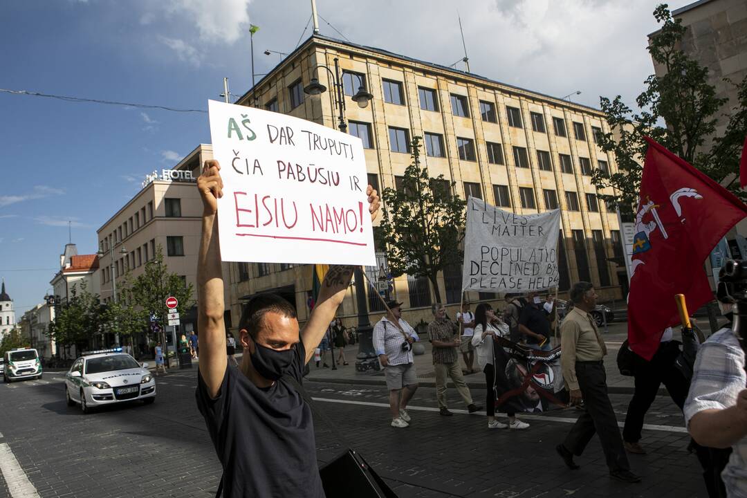 Eitynės „Lietuvių gyvybės svarbios“