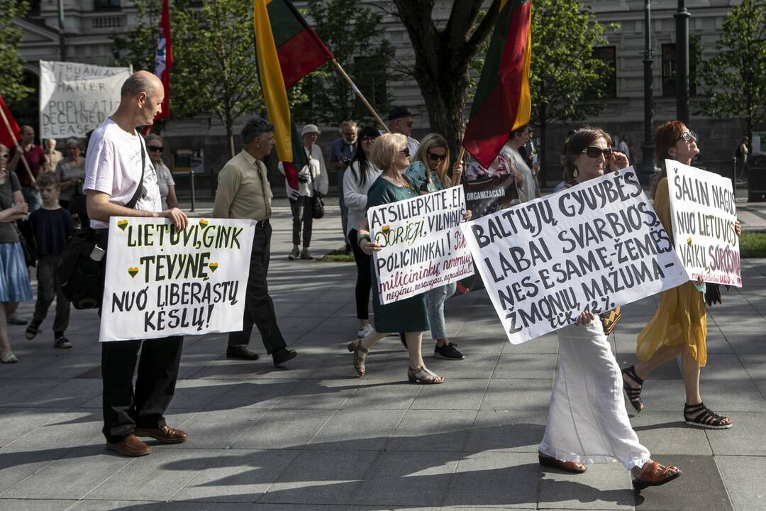Eitynės „Lietuvių gyvybės svarbios“