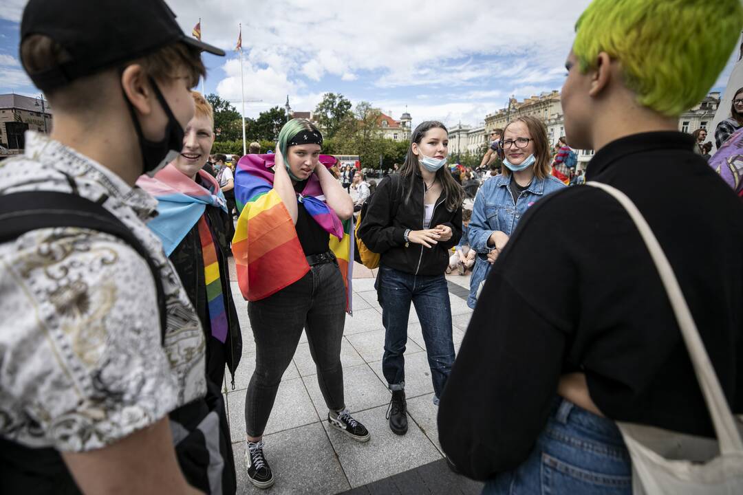 Vilniuje – LGBT solidarumo eitynės