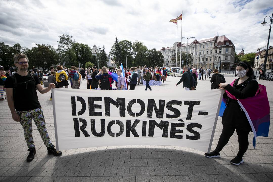Vilniuje – LGBT solidarumo eitynės