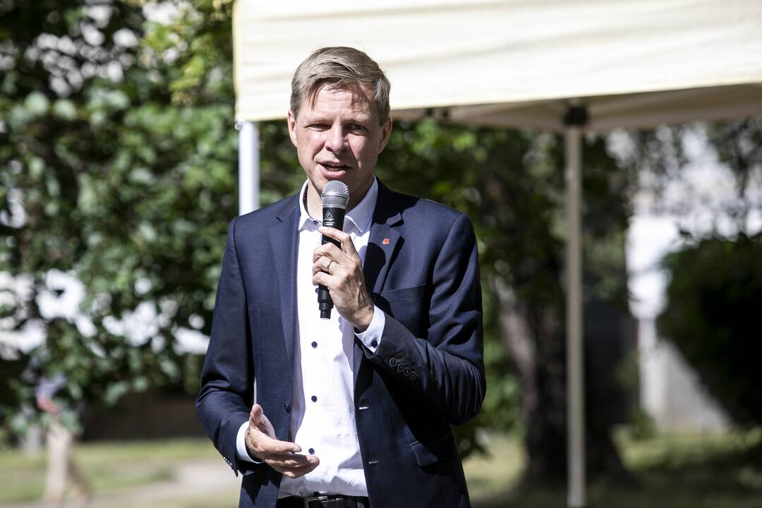Žaliosios salelės Viršuliškėse atidarymas