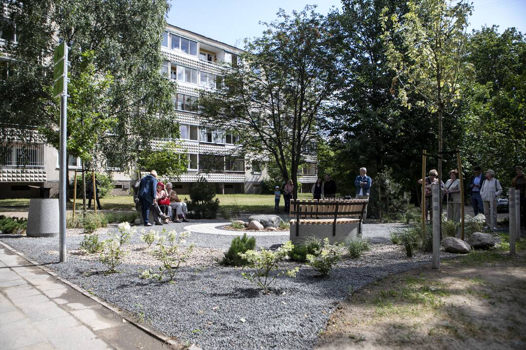 Žaliosios salelės Viršuliškėse atidarymas