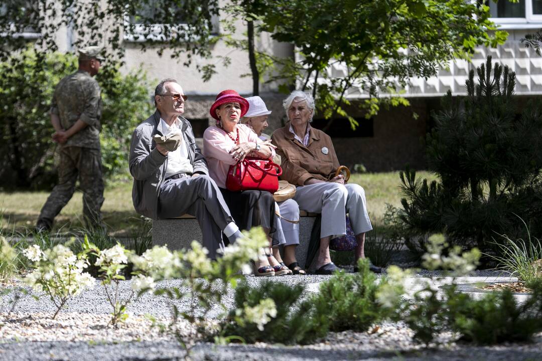 Žaliosios salelės Viršuliškėse atidarymas