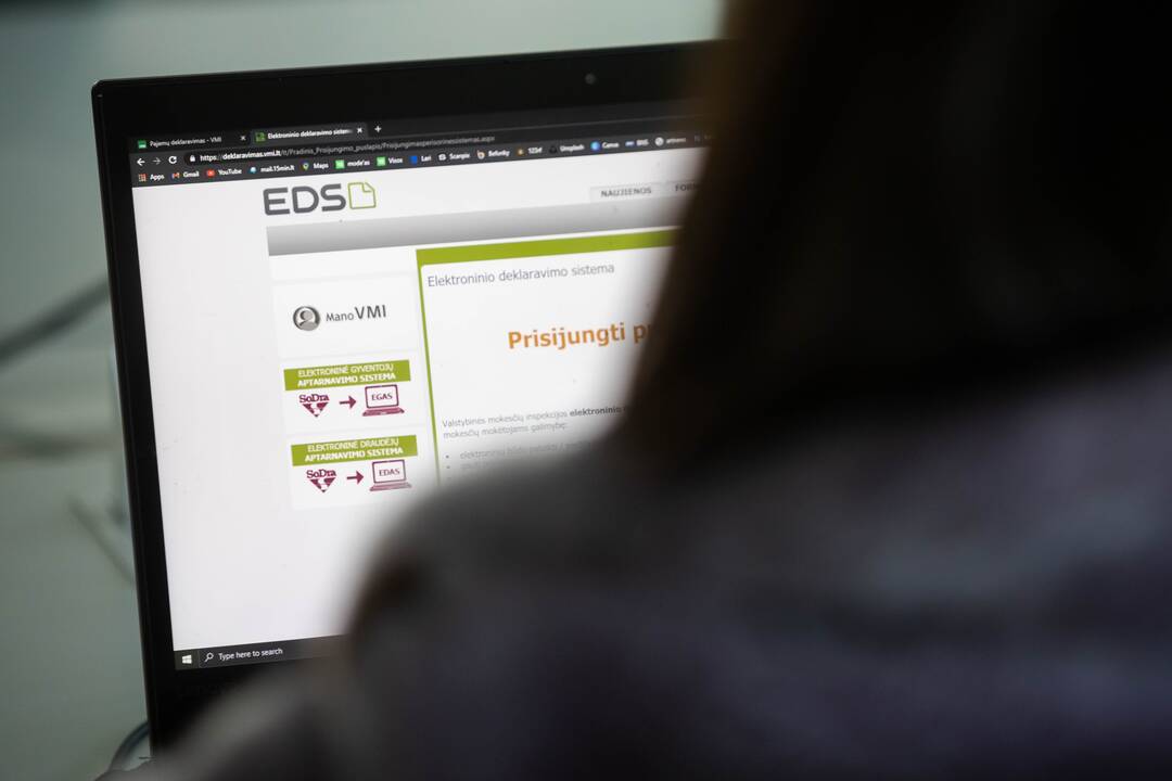 VMI: pajamas jau deklaravo daugiau nei 1 mln. gyventojų