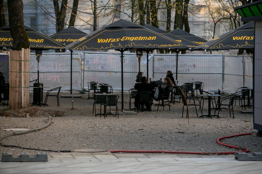 Šeštadienio vakaras Kauno centre