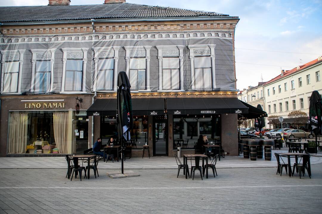 Šeštadienio vakaras Kauno centre